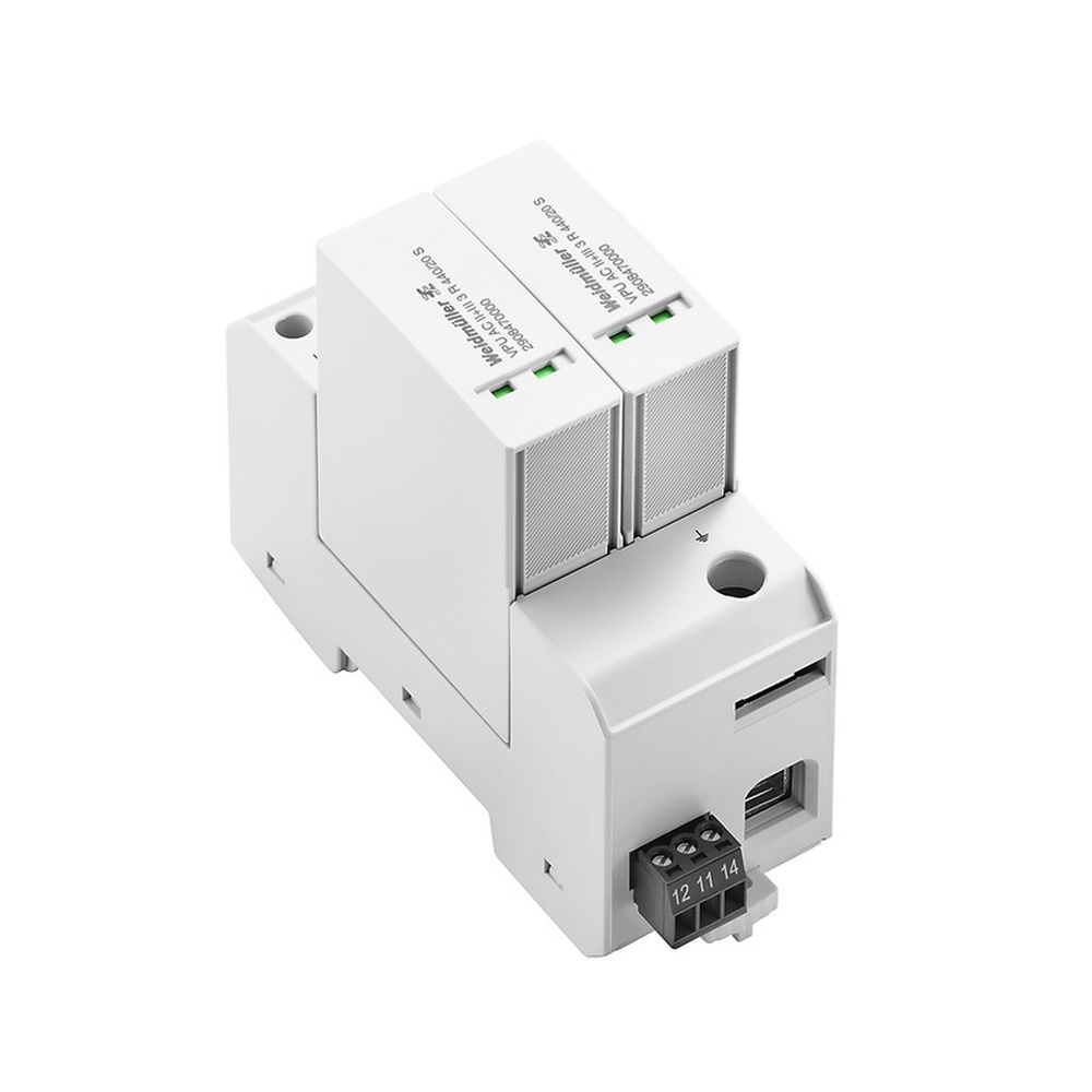 Weidmüller Überspannungsableiter 2908470000 Typ VPU AC II+III 3 R 440/20 S