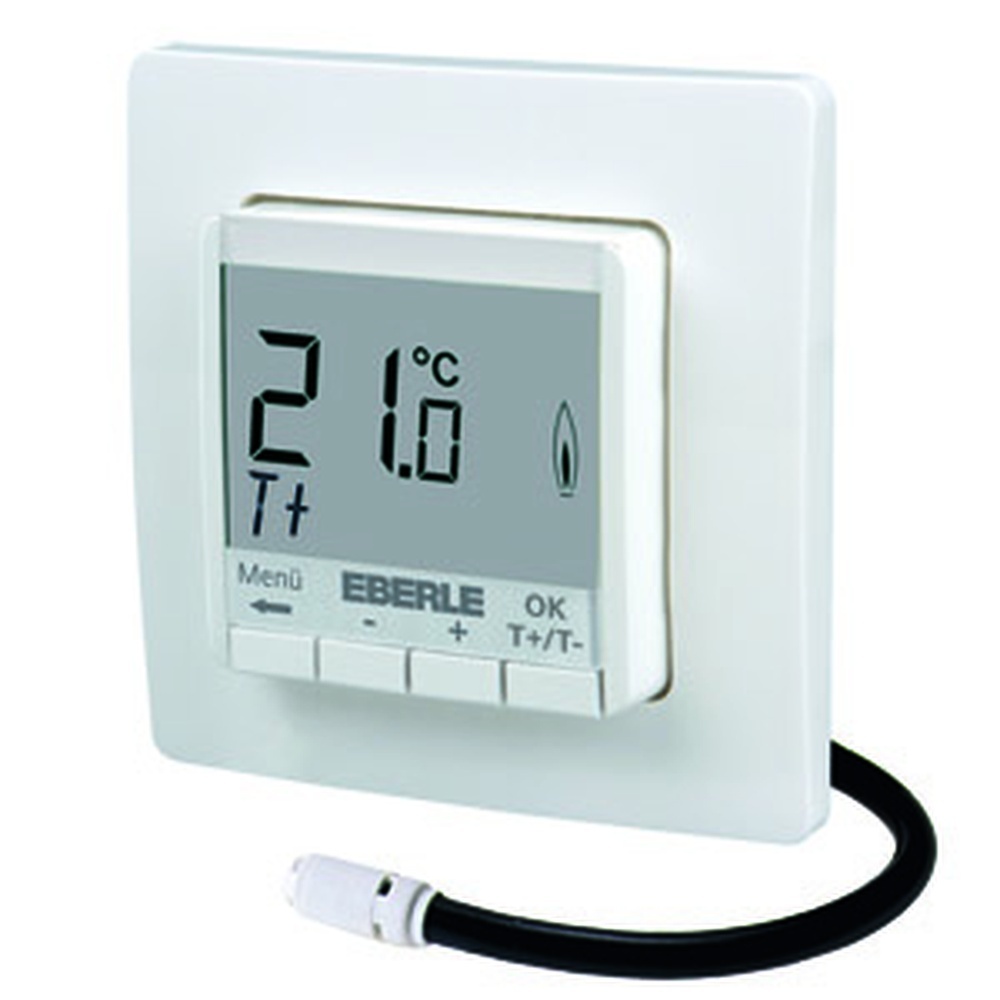 Eberle UP Thermostat 527816455100 Typ FIT np 3F / weiß