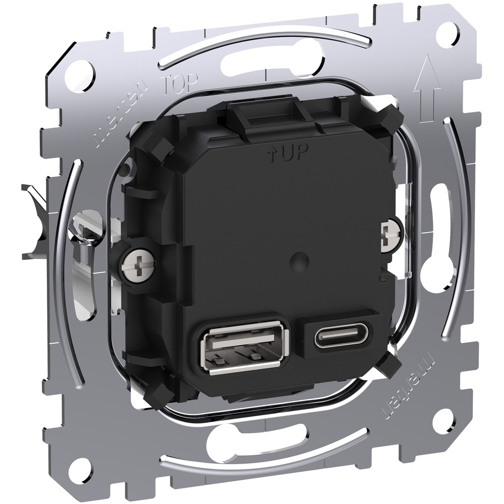 Merten USB Ladestation Einsatz MEG4366-0120