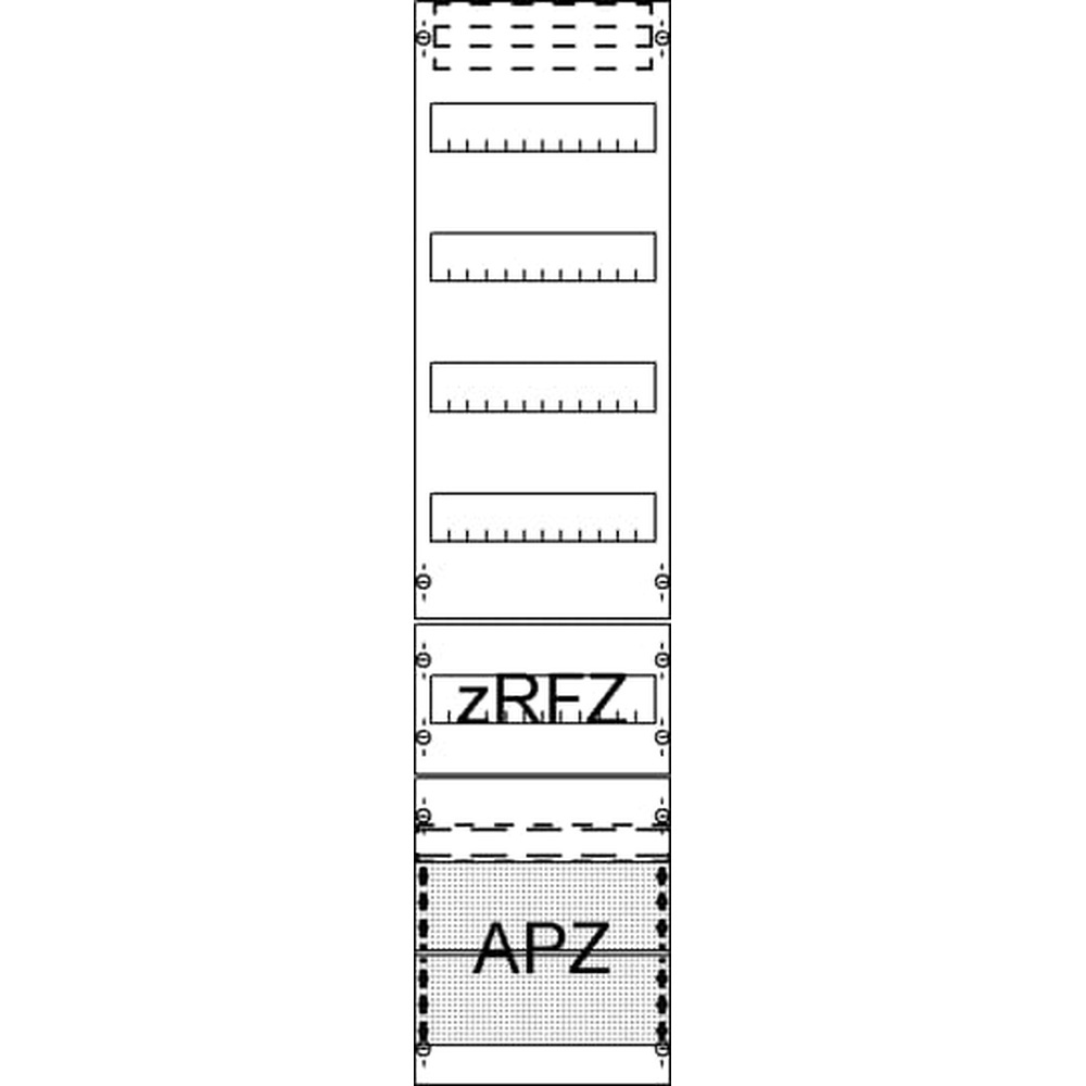 Striebel & John Verteilerfeld 2CPX054013R9999 Typ FV17A2R1