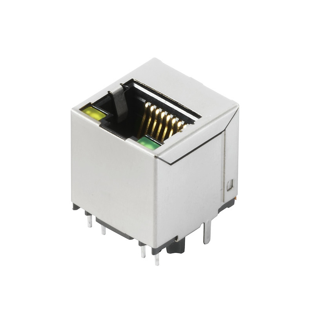 Weidmüller Leiterplattensteckverbinder 2461070000 Typ RJ45M R1V 3.3N4Y/G TY