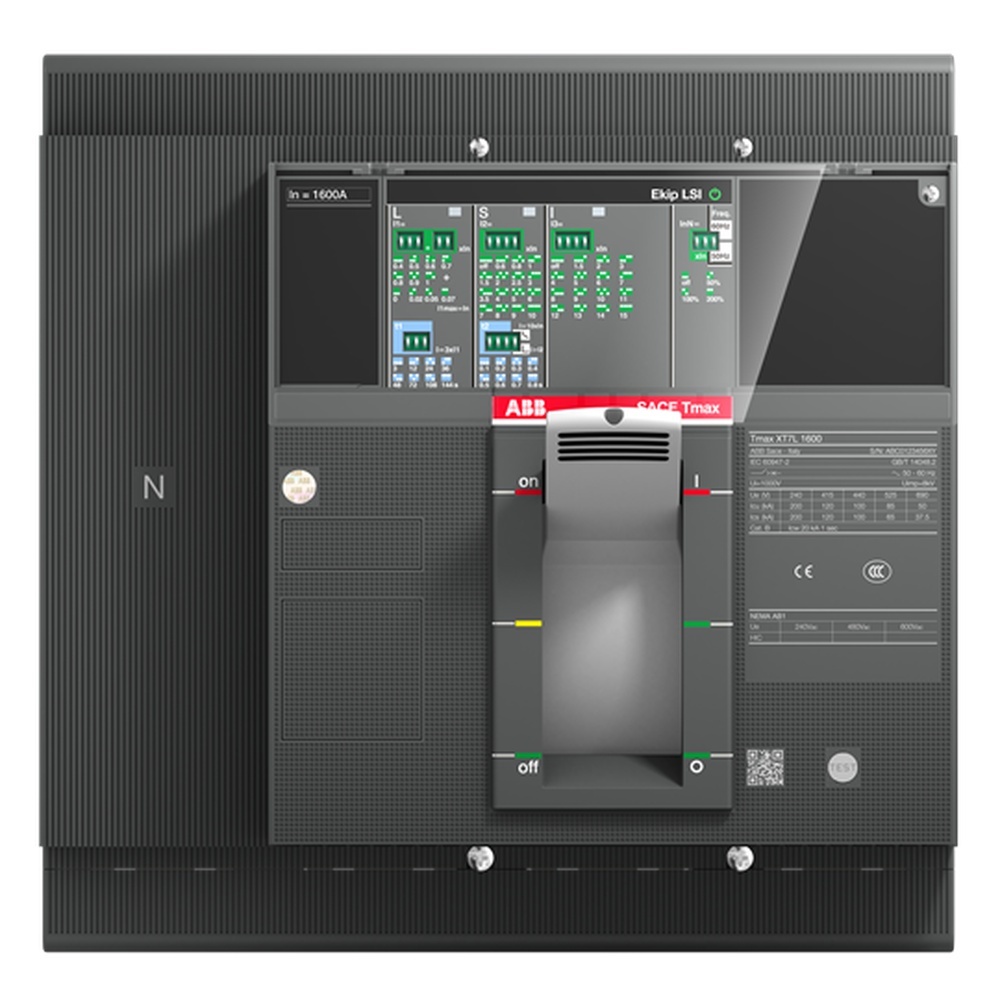 ABB Kompaktleistungsschalter 1SDA103262R1 Typ XT7L 800 Ekip Dip LIG In=800A 4p F F UL