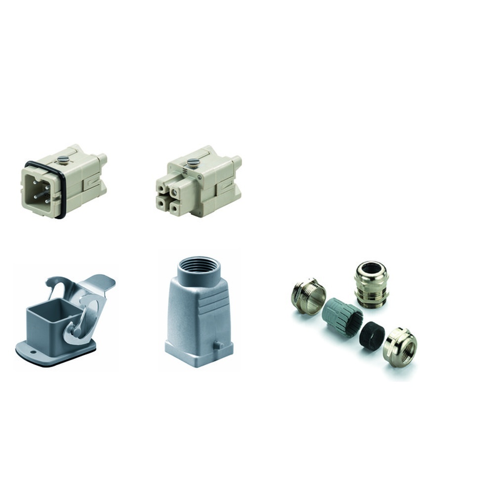 Weidmüller Steckverbinder 1712560000 Typ HDC-KIT-HA 03.300