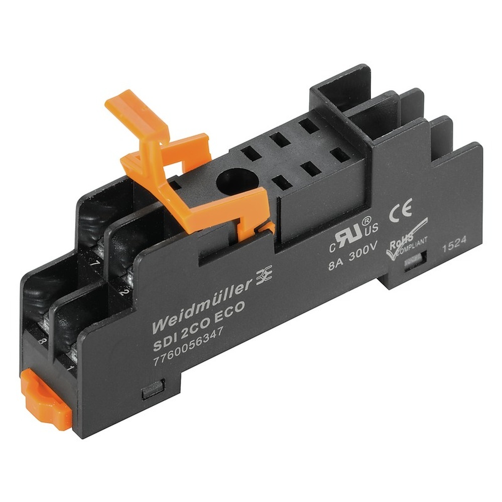 Weidmüller Relaissockel 7760056347 Typ SDI 2CO ECO