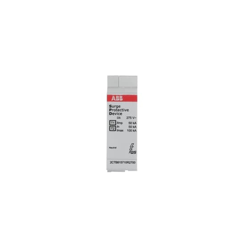 ABB Kombi Ableiter für Energietechnik 2CTB815710R2700 Typ OVR T1-T2 N 50-275
