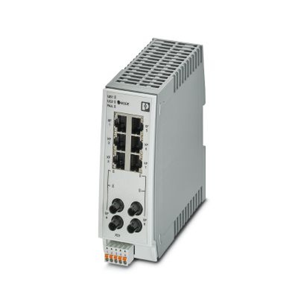 Phoenix Contact Industrial Ethernet Switch 2702333 Typ FL SWITCH 2206-2FX SM ST