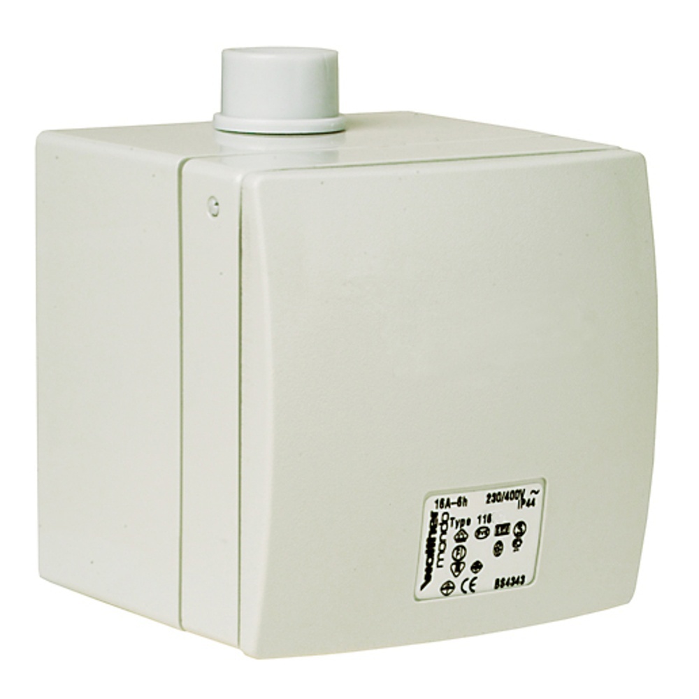 Walther-Werke Aufputzwandsteckdose 116409 Walther-Werke Aufputzwandsteckdose 116409