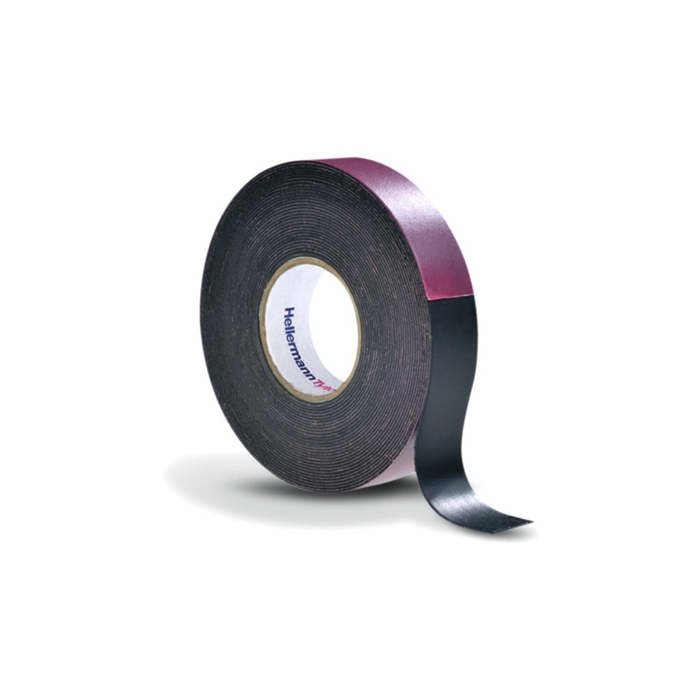 Hellermann Isolierband 711-10200 Typ HTAPE-POWER600-19x6.7 NR BK 6.7
