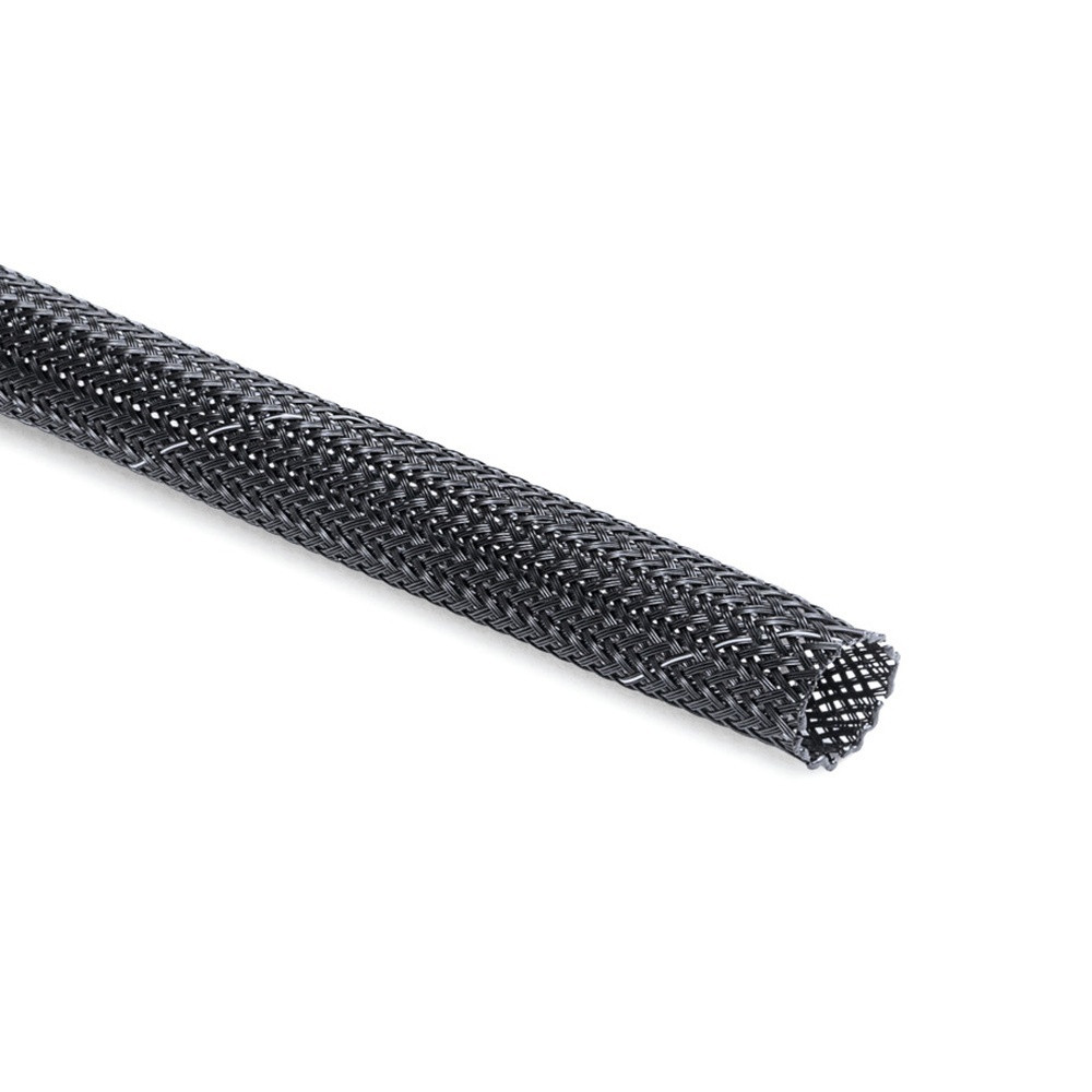 Hellermann Tyton Flammhemmender Geflechtschlauch 170-81011 Typ HEGPETFR40-PET-BK (50)