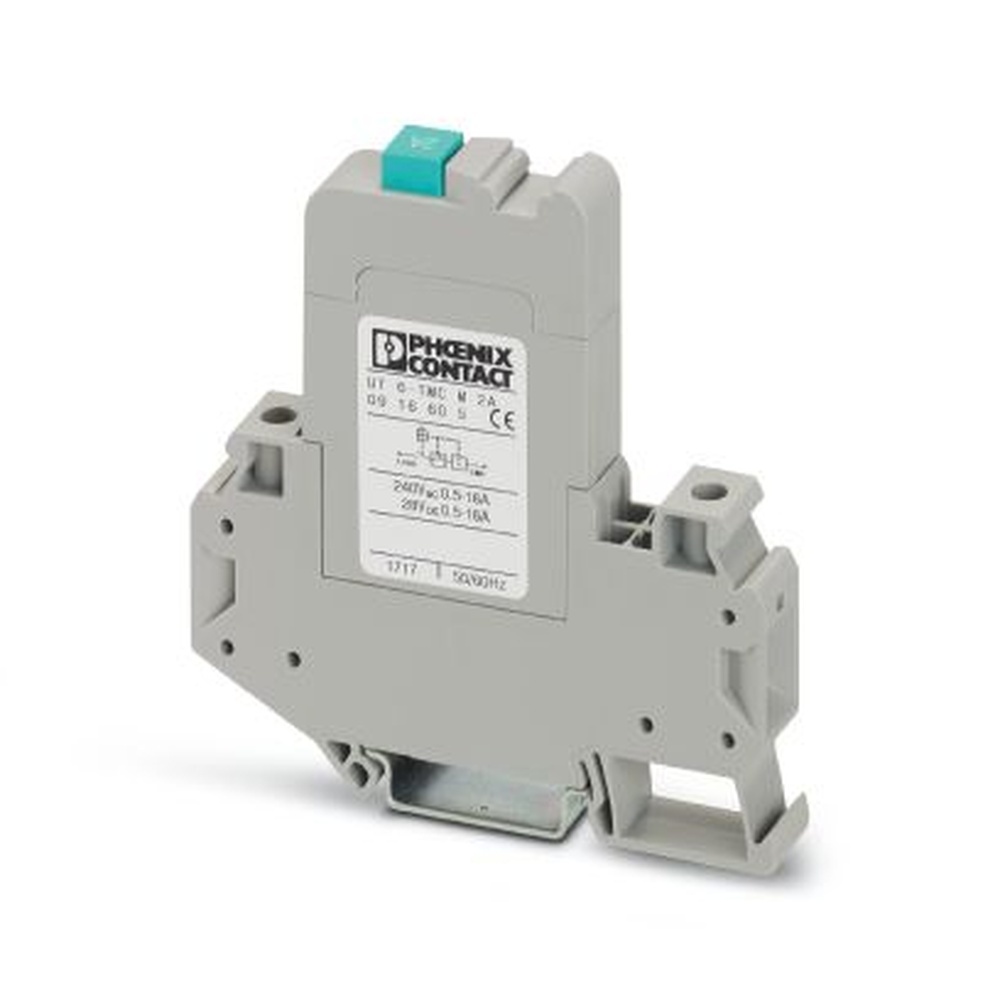 Phoenix Contact Thermomagnetischer Geräteschutzschalter 0916605 Typ UT 6-TMC M 2A Phoenix Contact Thermomagnetischer Geräteschutzschalter 0916605 Typ UT 6-TMC M 2A