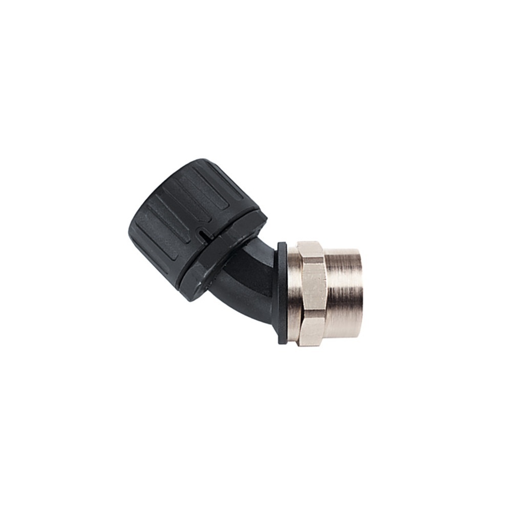 Hellermann Kunststoffverschraubung 166-23805 Typ HG54-45F-M50 PA66/NPB BK 2