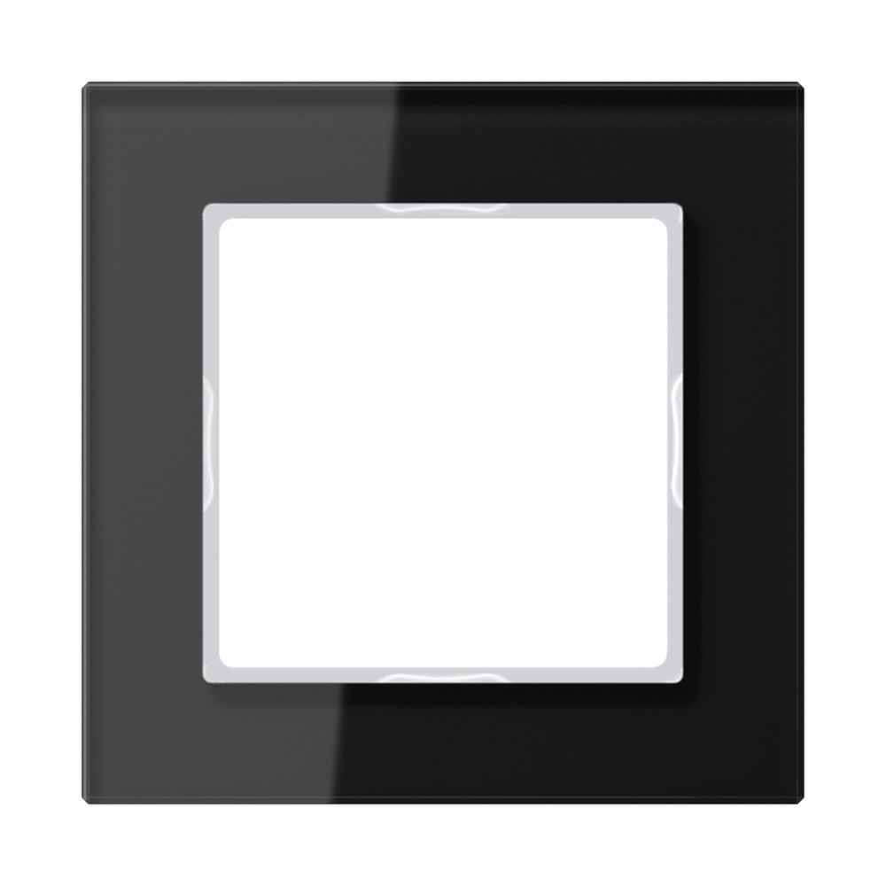 Jung Glasrahmen 1fach AC 581 GL SW
