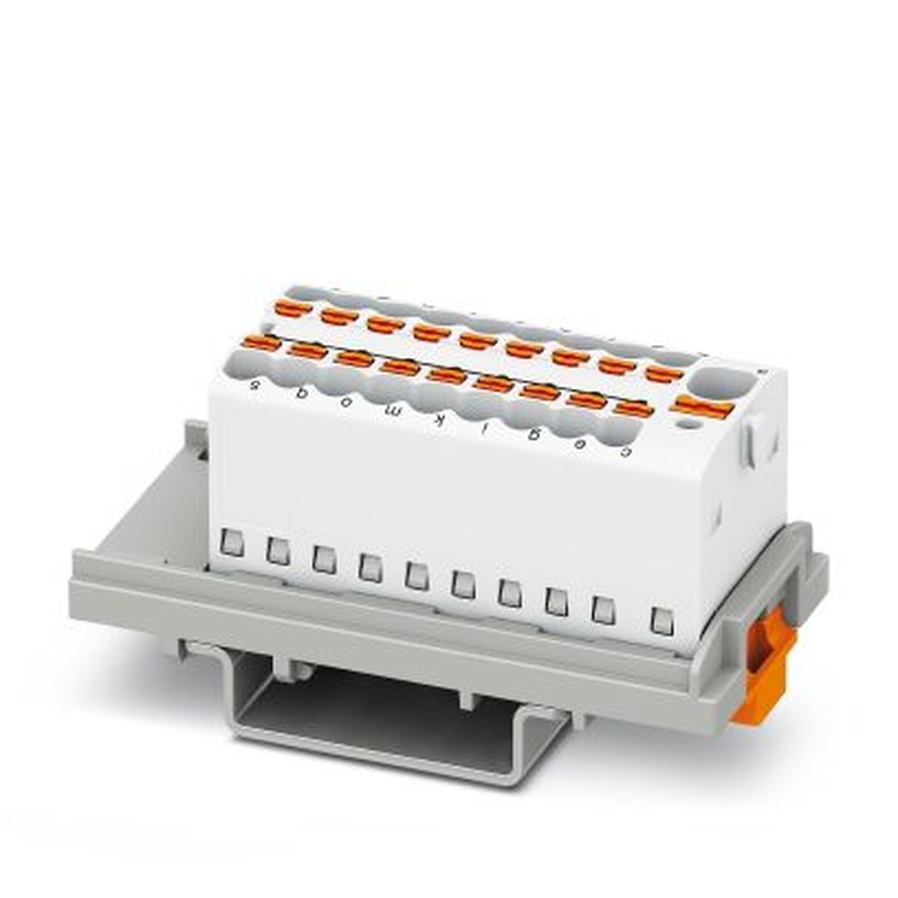 Phoenix Contact Verteilerblock 1047461 Typ PTFIX 4/18X1,5-NS35 WH