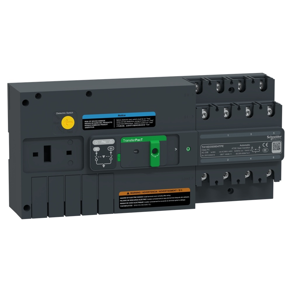 Schneider Electric Netzumschalter TA16D3S0804TPE