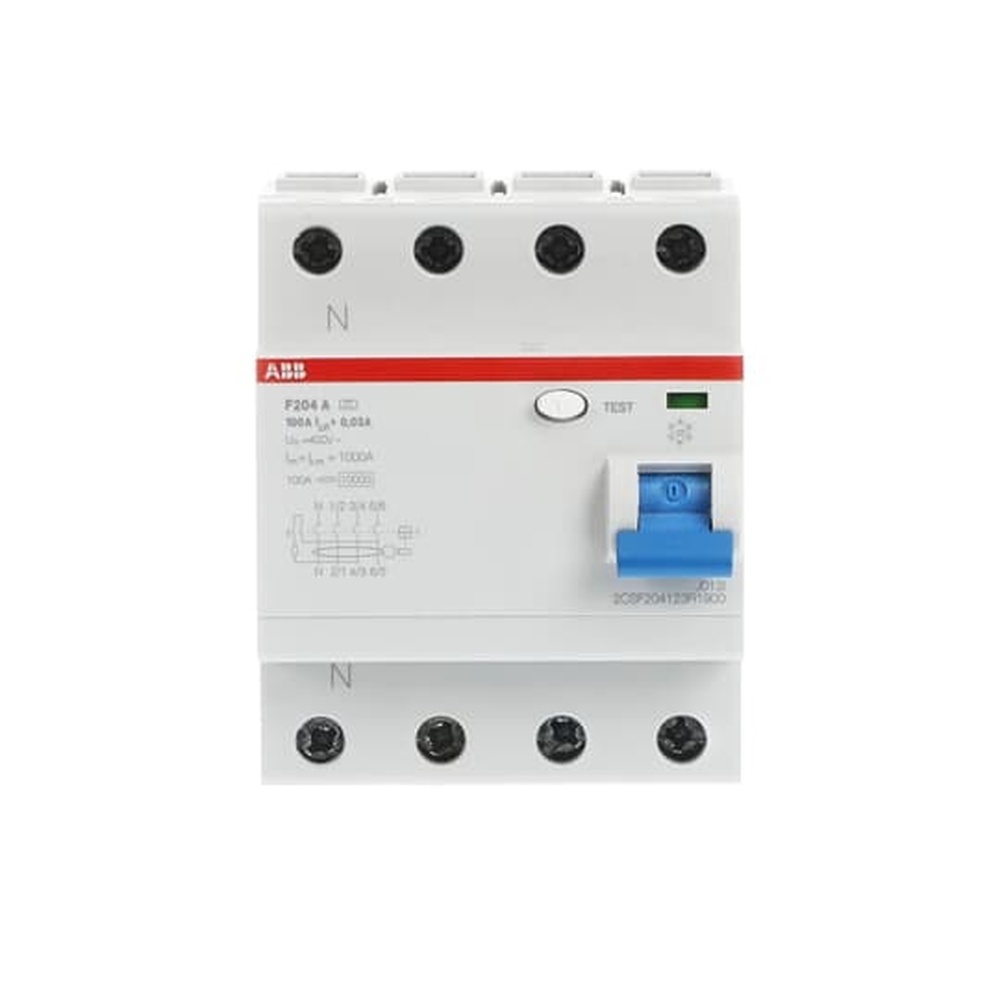 ABB Fehlerstrom Schutzschalter 2CSF204123R1900 Typ F204A-100/0,03L