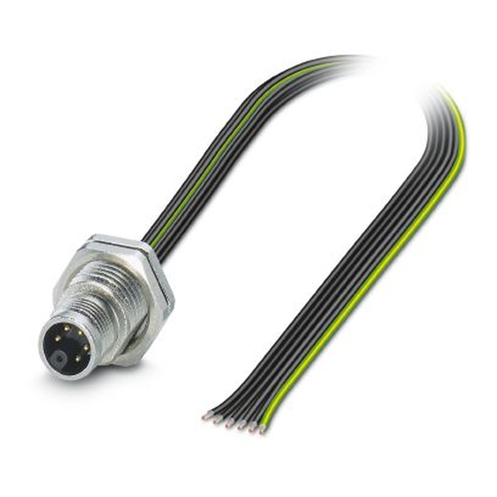 Phoenix Contact Gerätesteckverbinder Hinterwand 1239088 Typ SACC-DSI-M12MSM-5PE-M16XL/0,2X