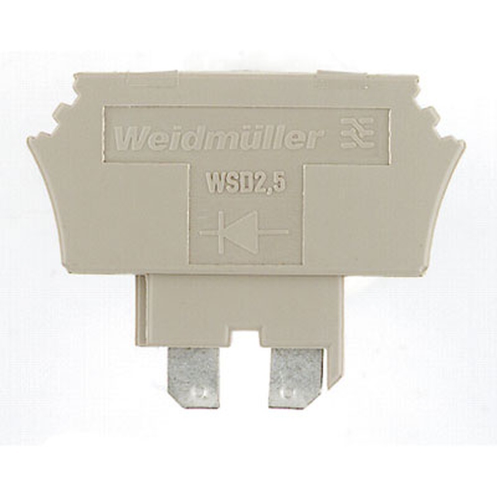 Weidmüller Bauelementstecker 1058560000 Typ WSD 2.5/D-/+ WTR2.5