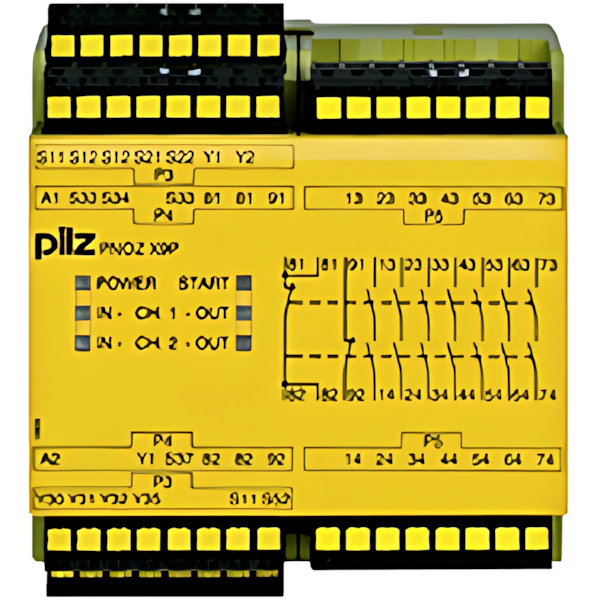 Pilz Sicherheitsschaltgerät 787609 Typ PNOZ X9P C 24VDC 7n/o 2n/c 2so