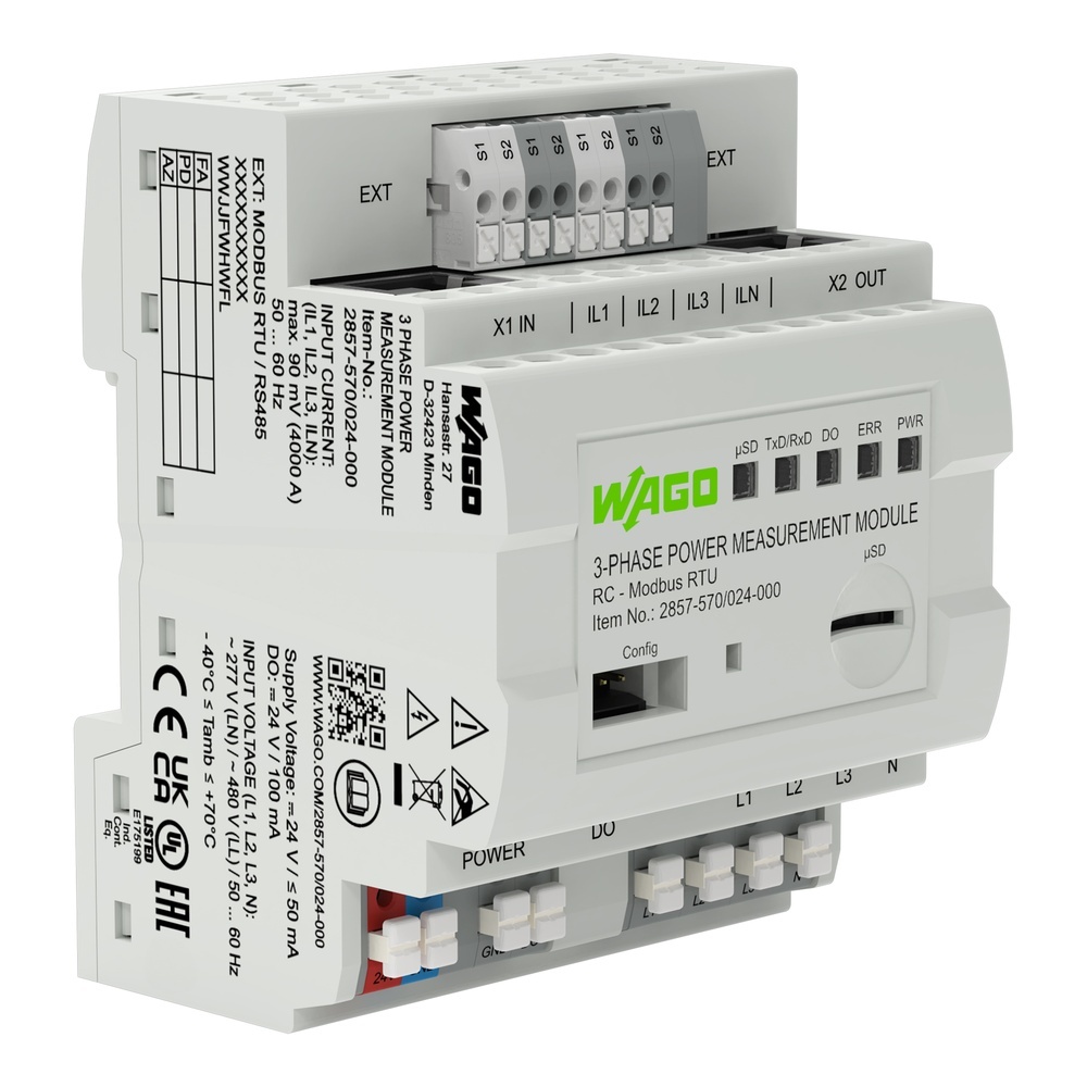 Wago Leistungsmessumformer 2857-570/024-000