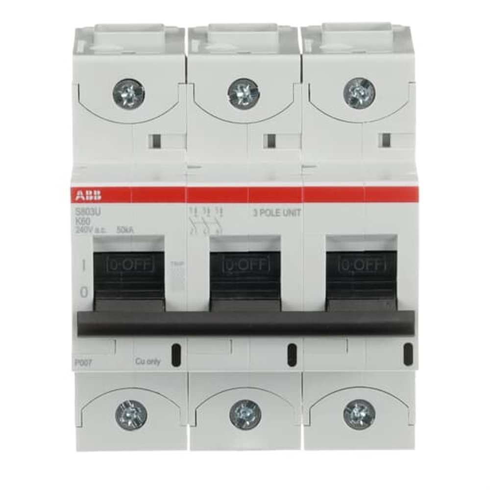 ABB Hochleistungs Sicherungsautomat 2CCS863017R0587 Typ S803U-K60