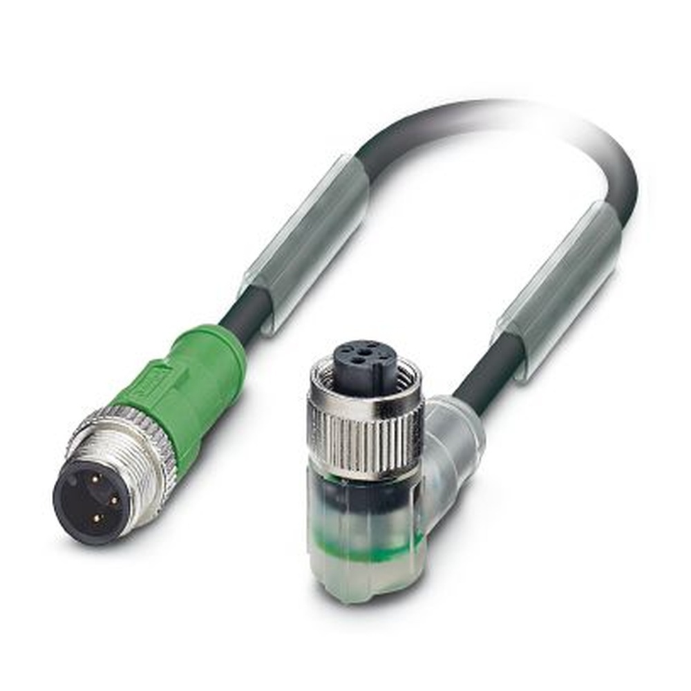 Phoenix Contact Sensor Aktor Kabel 1415522 Typ SAC-3P-M12MS/ 0,6-PVC/M12FR-2L