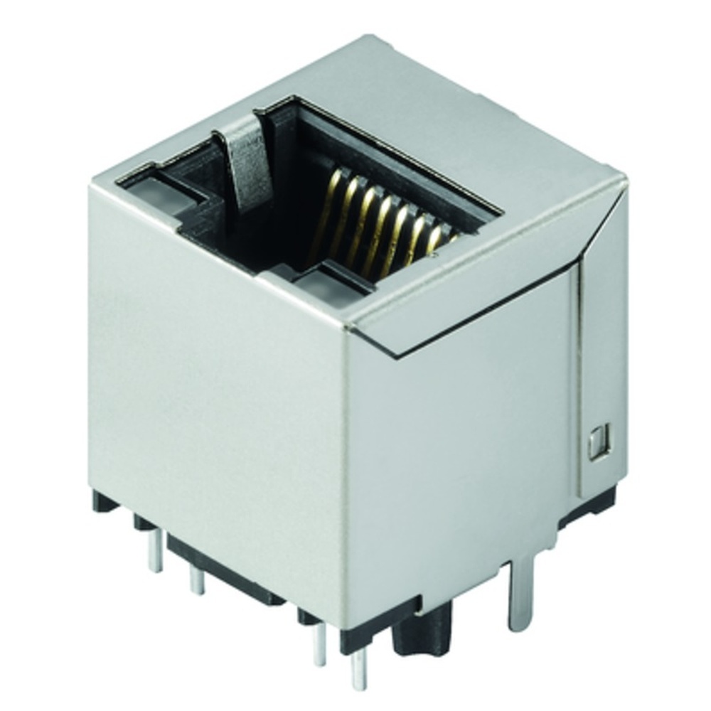 Weidmüller Leiterplattensteckverbinder 1534750000 Typ RJ45M R1V 3.3N4YG/YG TY