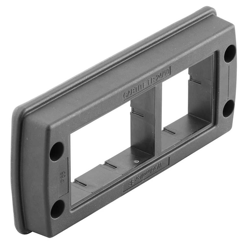 Weidmüller Dichtrahmen 2583800000 Typ CABTITE FR 24/10 BK Weidmüller Dichtrahmen 2583800000 Typ CABTITE FR 24/10 BK