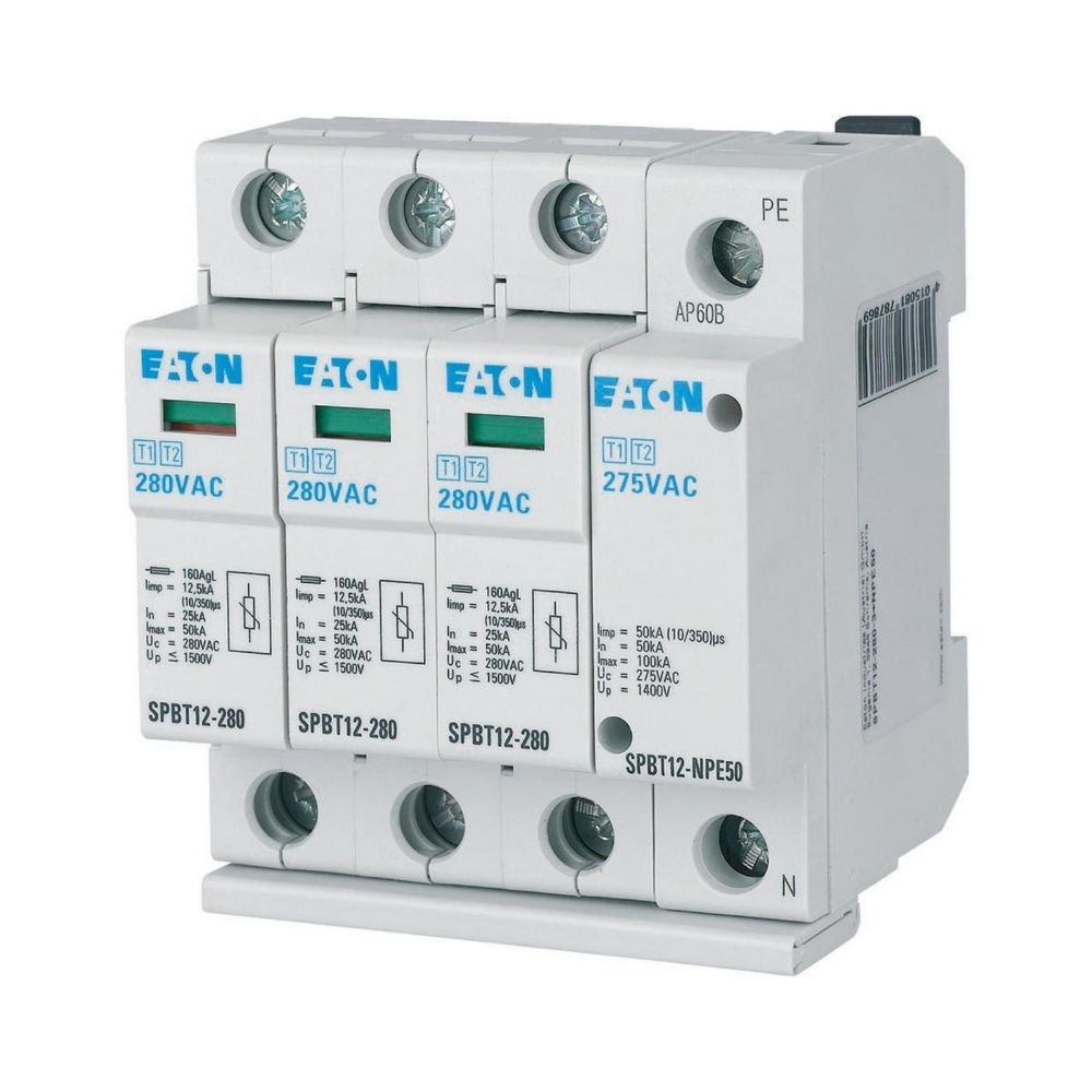 Eaton Überspannungsableiter 184750 Typ SPBT12-280-3+NPE50