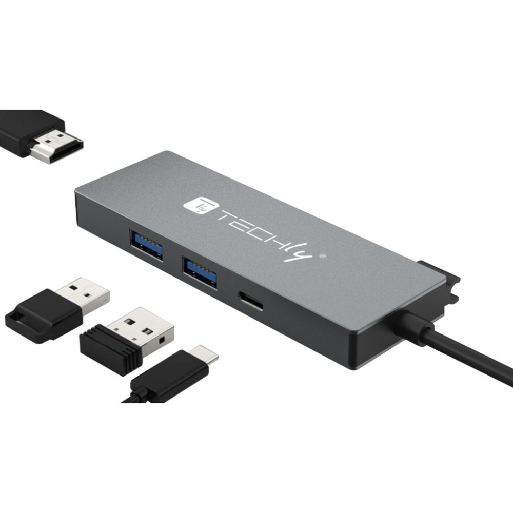 EFB Elektronik Docking Station IUSB32C-HUB4HPD