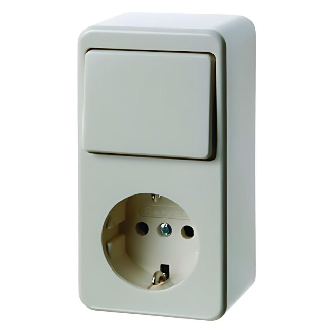 Berker Kombination Drehschalter Steckdose 479640