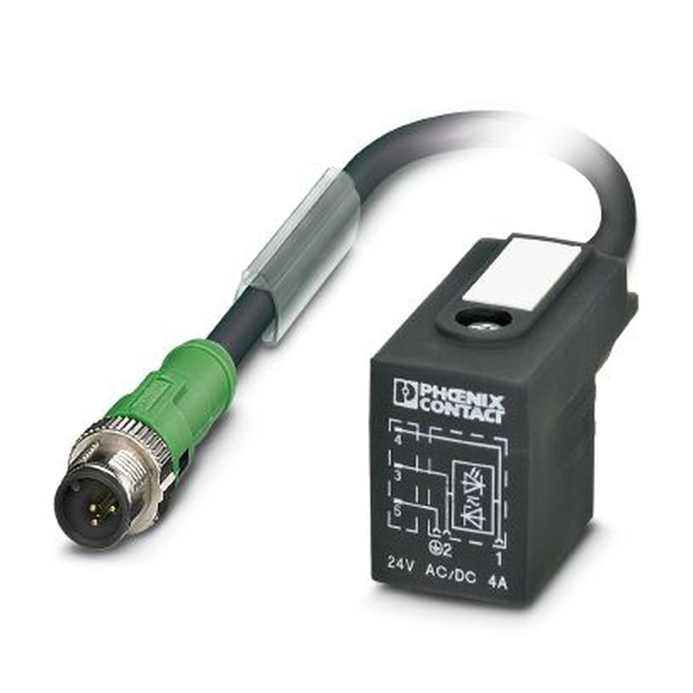 Phoenix Contact Sensor Aktor Kabel 1435137 Typ SAC-3P-MS/ 0,3-PUR/BI-1L-Z SCO