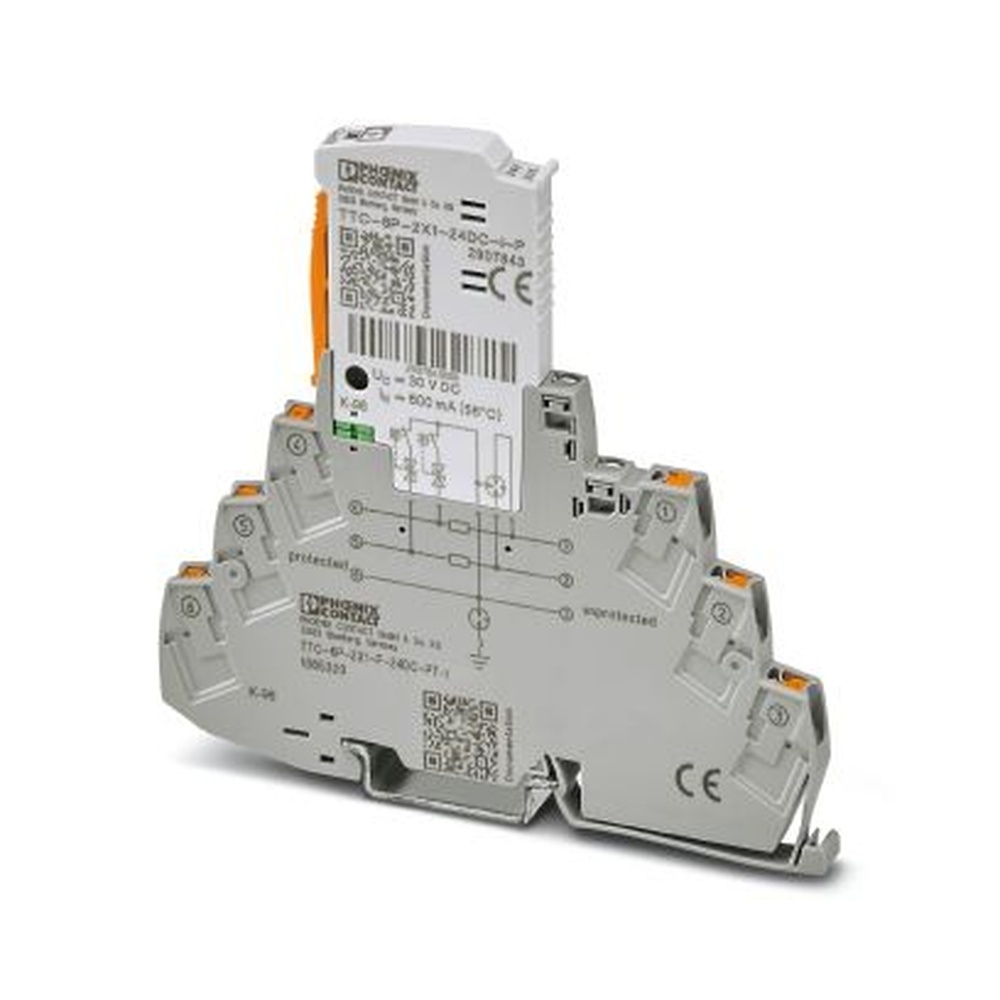 Phoenix Contact Überspannungsschutzgerät 1065320 Typ TTC-6P-2X1-F-24DC-PT-I