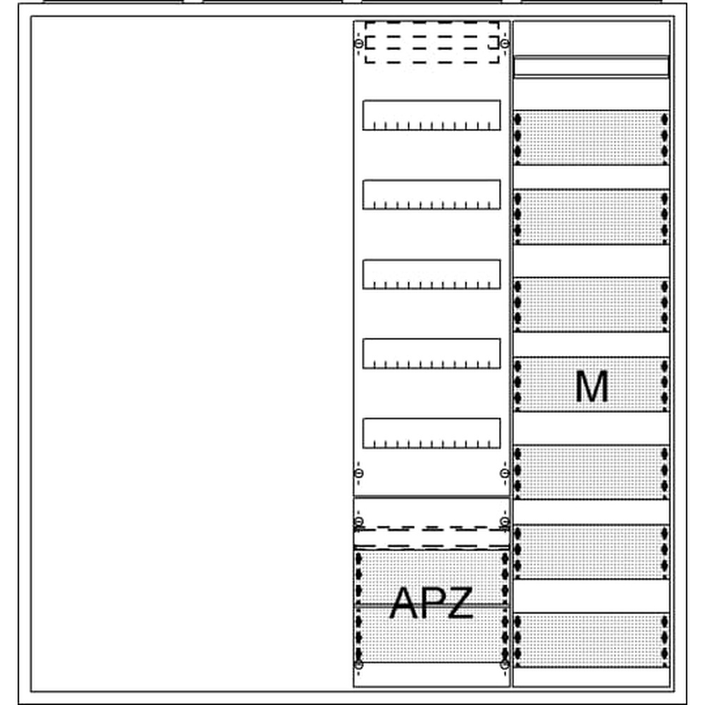 Striebel & John Ausbauschrank 2CPX054299R9999 Typ AA47A2AM