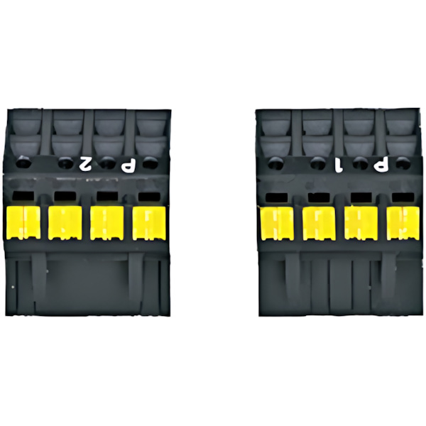 Pilz Ersatz Federkraftklemmen 374290 Typ PNOZ X Set spring loaded terminals P1+P2 Pilz Ersatz Federkraftklemmen 374290 Typ PNOZ X Set spring loaded terminals P1+P2