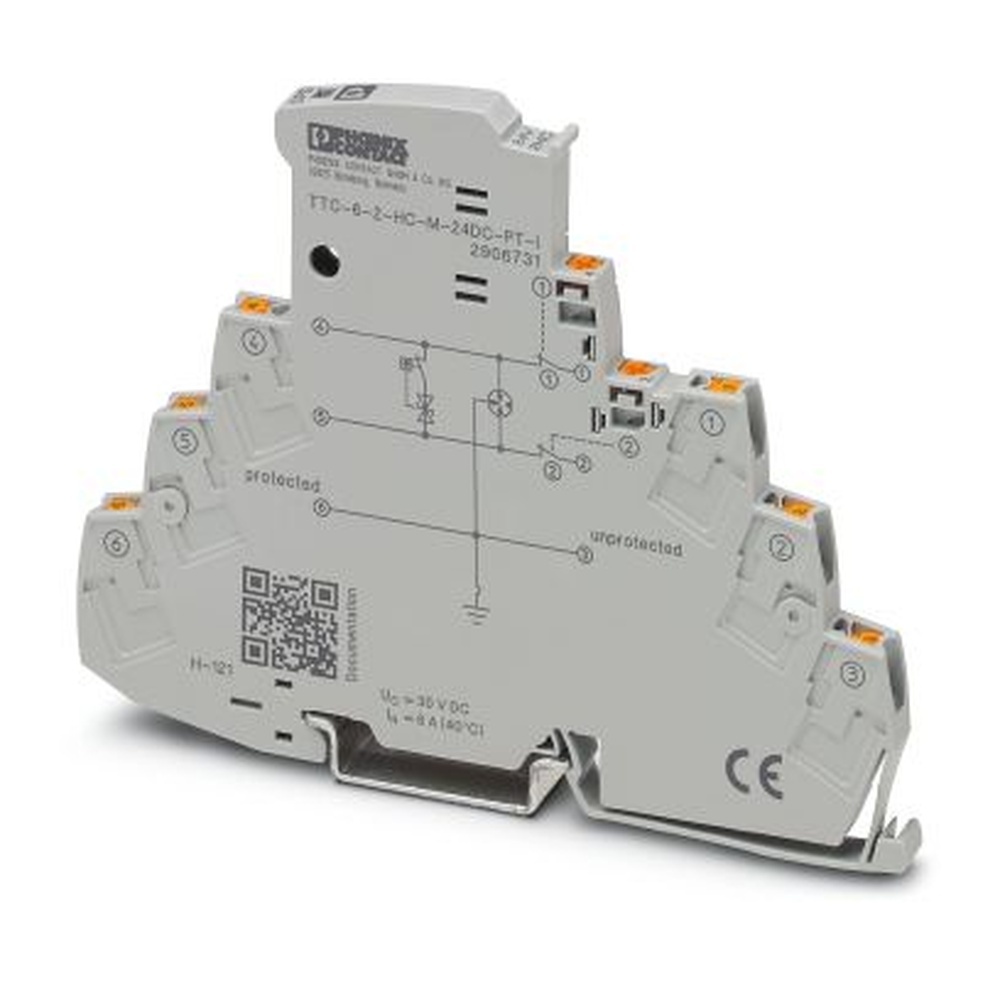 Phoenix Contact Überspannungsschutzgerät 2906731 Typ TTC-6-2-HC-M-24DC-PT-I