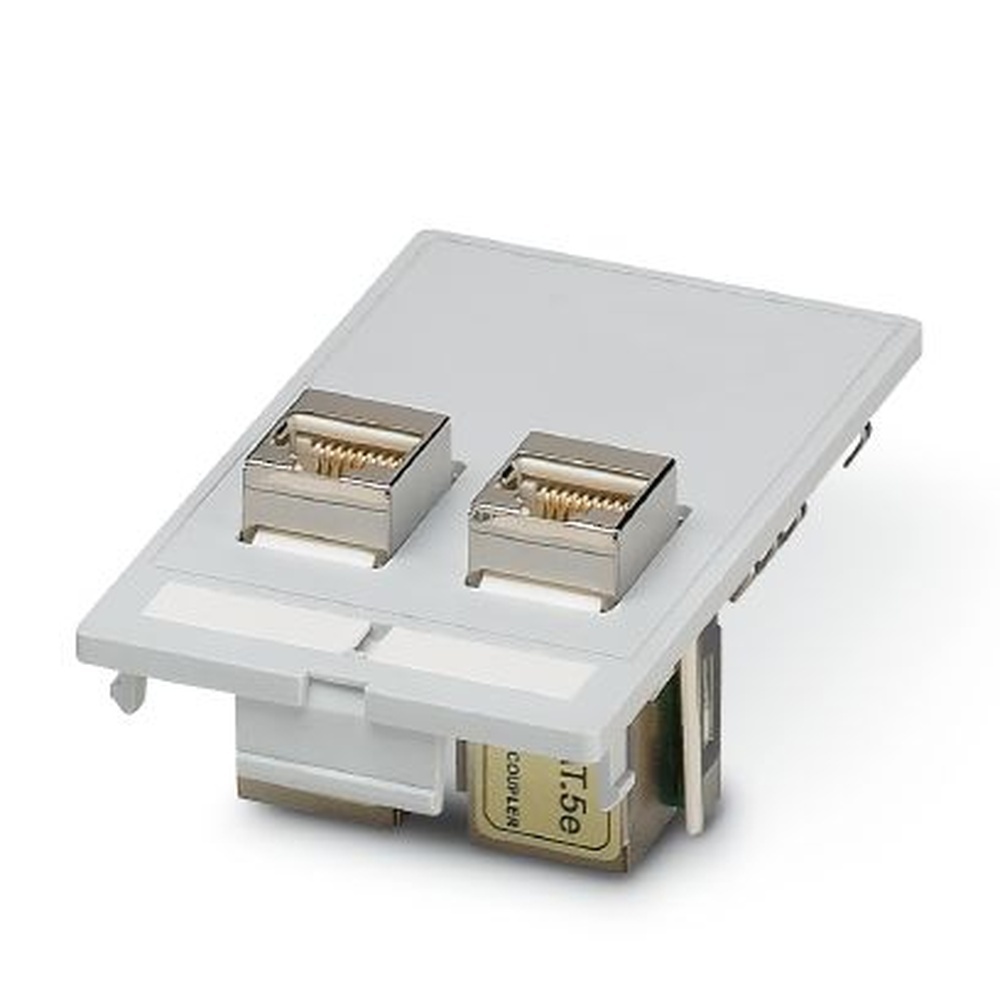 Phoenix Contact Datenfrontplatte 1657766 Typ VS-SI-FP-2RJ45-5-MOD-BU/BU