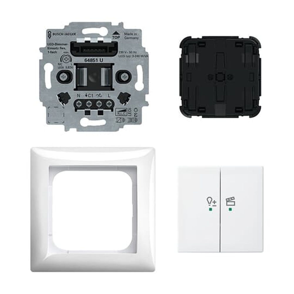 Busch-Jaeger LED Dimmer 62851 UJ-914-WL Nr. 2CKA006200A0293