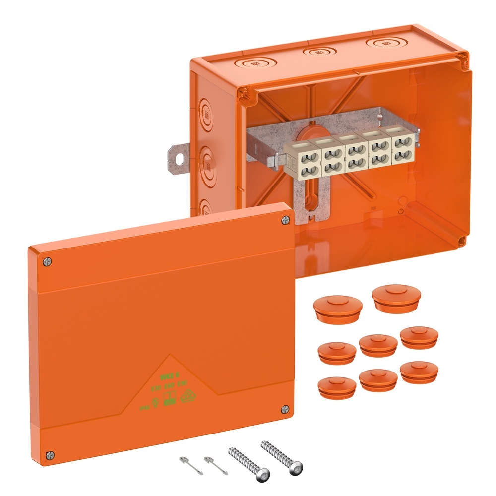 Spelsberg Kabelabzweigkasten 86761001 Typ WKE 6 - Duo 5 x 16² Spelsberg Kabelabzweigkasten 86761001 Typ WKE 6 - Duo 5 x 16²