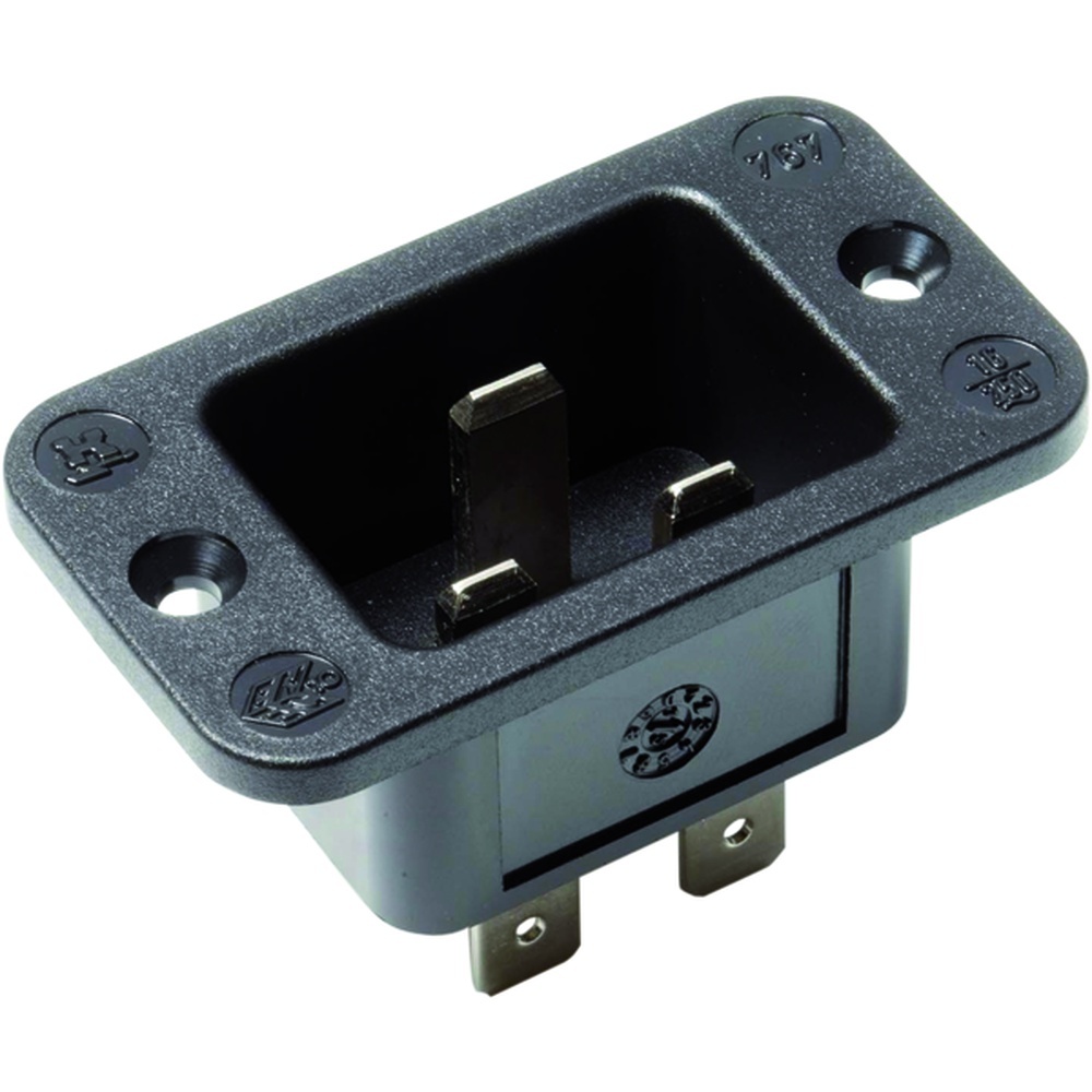 Bachmann Kaltgeräteeinbaustecker 917.173