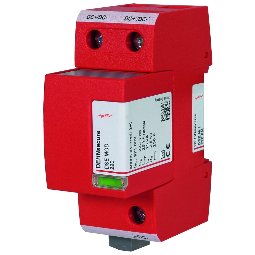 Dehn + Söhne Blitzstromableiter 971125 Typ DSE M 1 220 FM