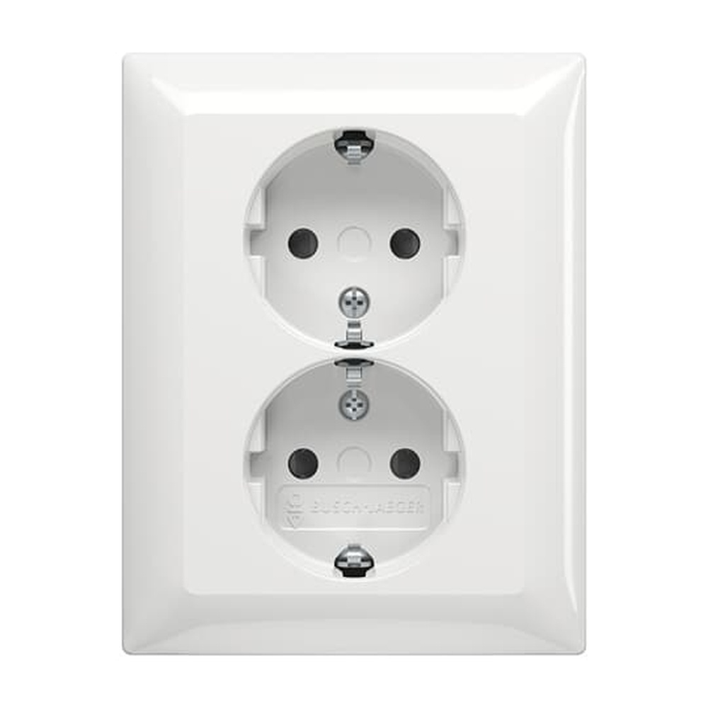 Busch-Jaeger Schuko Doppelsteckdose 202 EUJRB-914 Nr. 2TKA00003912