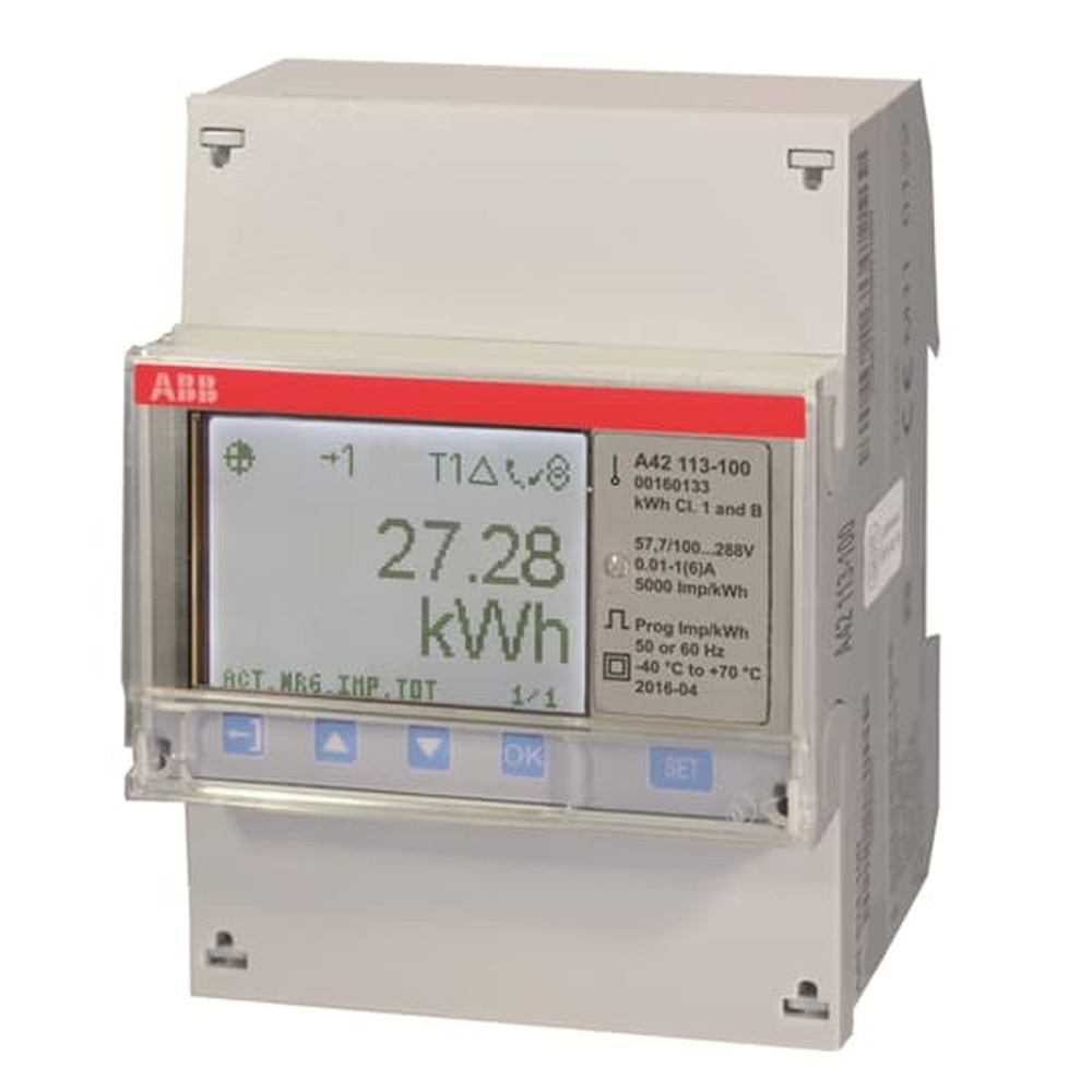ABB Elektrizitätszähler 2CMA100242R1000 Typ A42 113-100