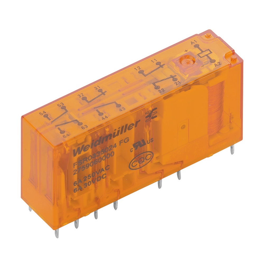 Weidmüller Miniatur Industrierelais 2759060000 Typ FSR0335024 FG