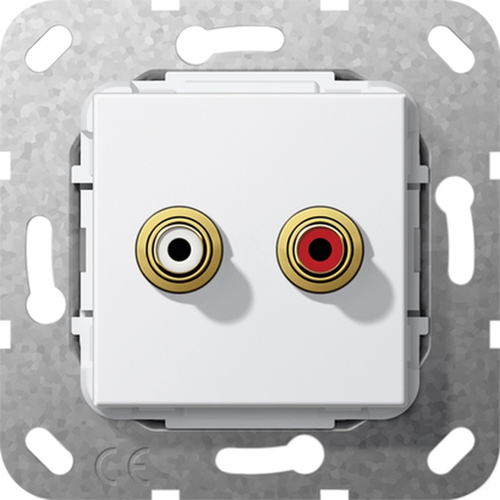 Gira Cinch Audio Einsatz 563103