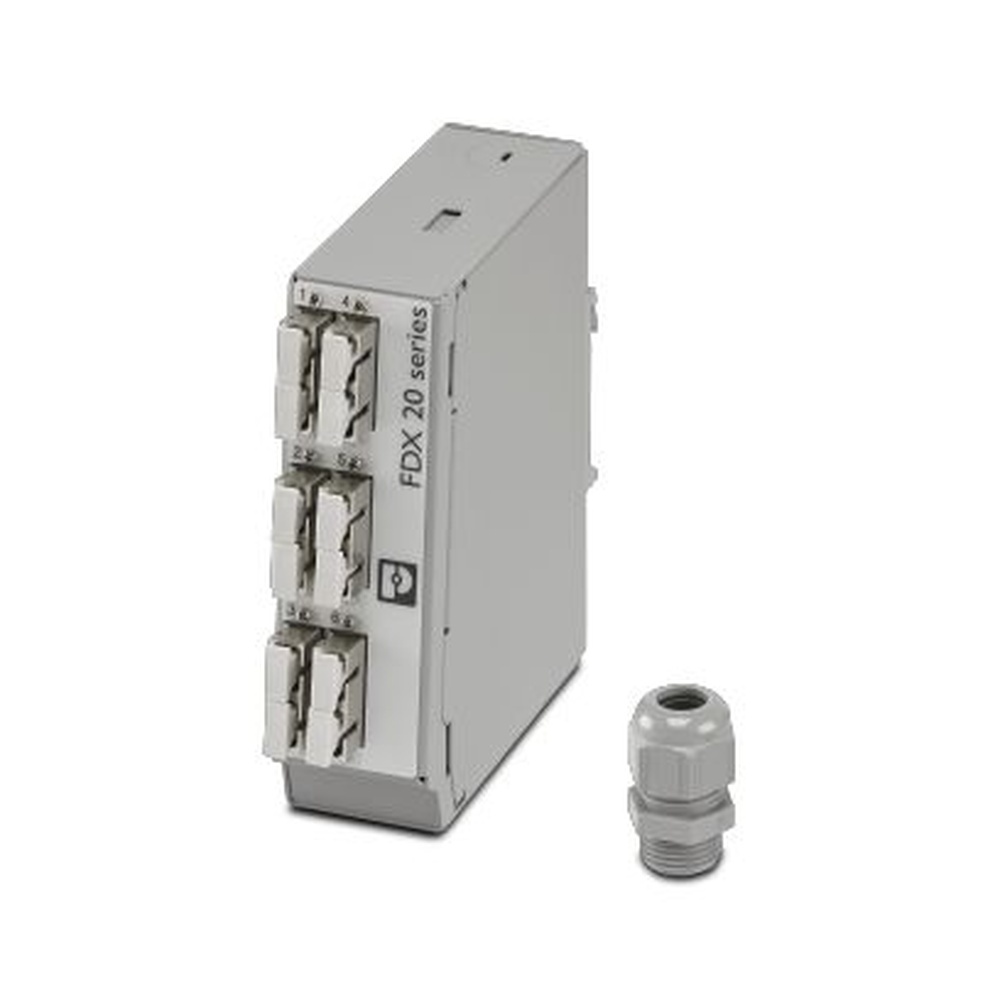 Phoenix Contact Verteiler 1343387 Typ FOC-FDX20-PP-SCD6/SCD6:ME-MM