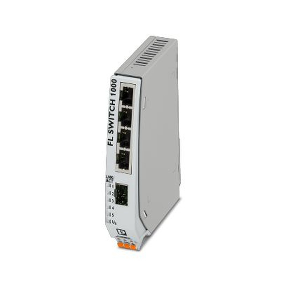 Phoenix Contact Industrial Ethernet Switch 1085169 Typ FL SWITCH 1004NT-SFX