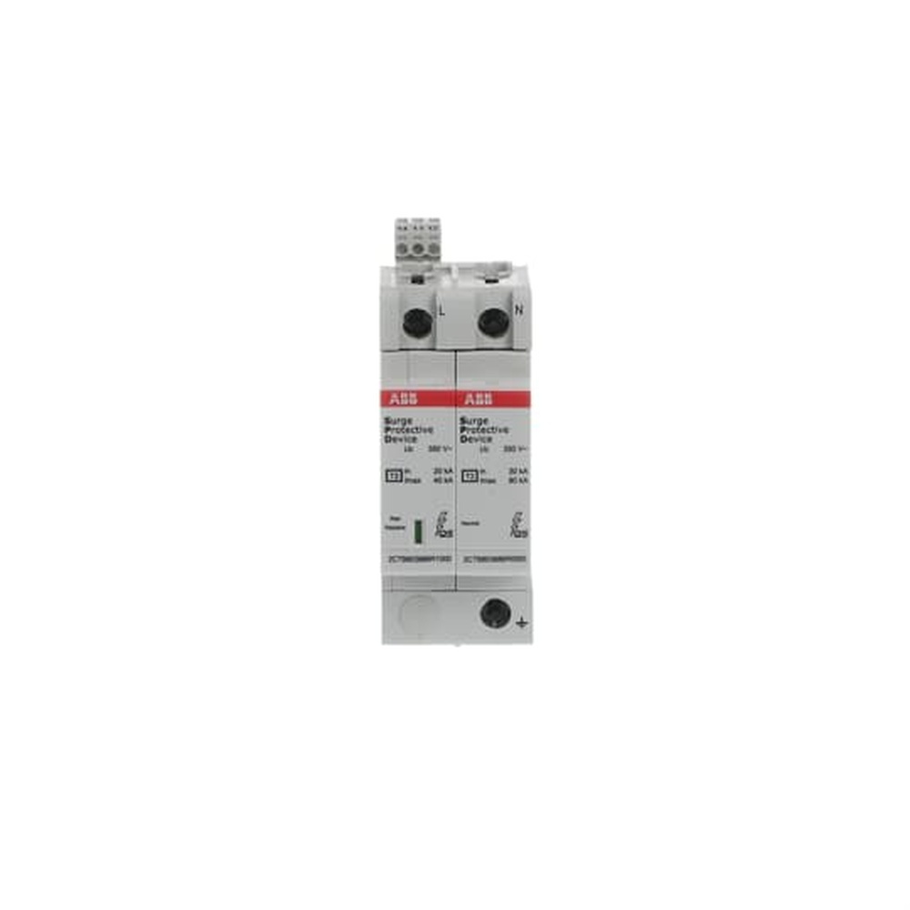 ABB Überspannungsableiter für Energietechnik Stromversorgung 2CTB803982R0500 Typ OVR T2 1N 40-350 P