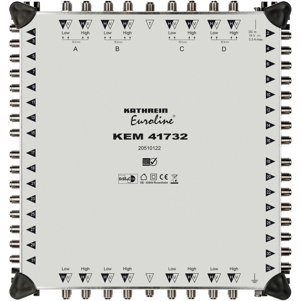 Kathrein Multischalter 20510122 Typ KEM41732