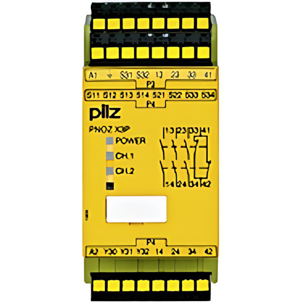 Pilz Sicherheitsschaltgerät 787313 Typ PNOZ X3P C 24-240VACDC 3n/o 1n/c 1so