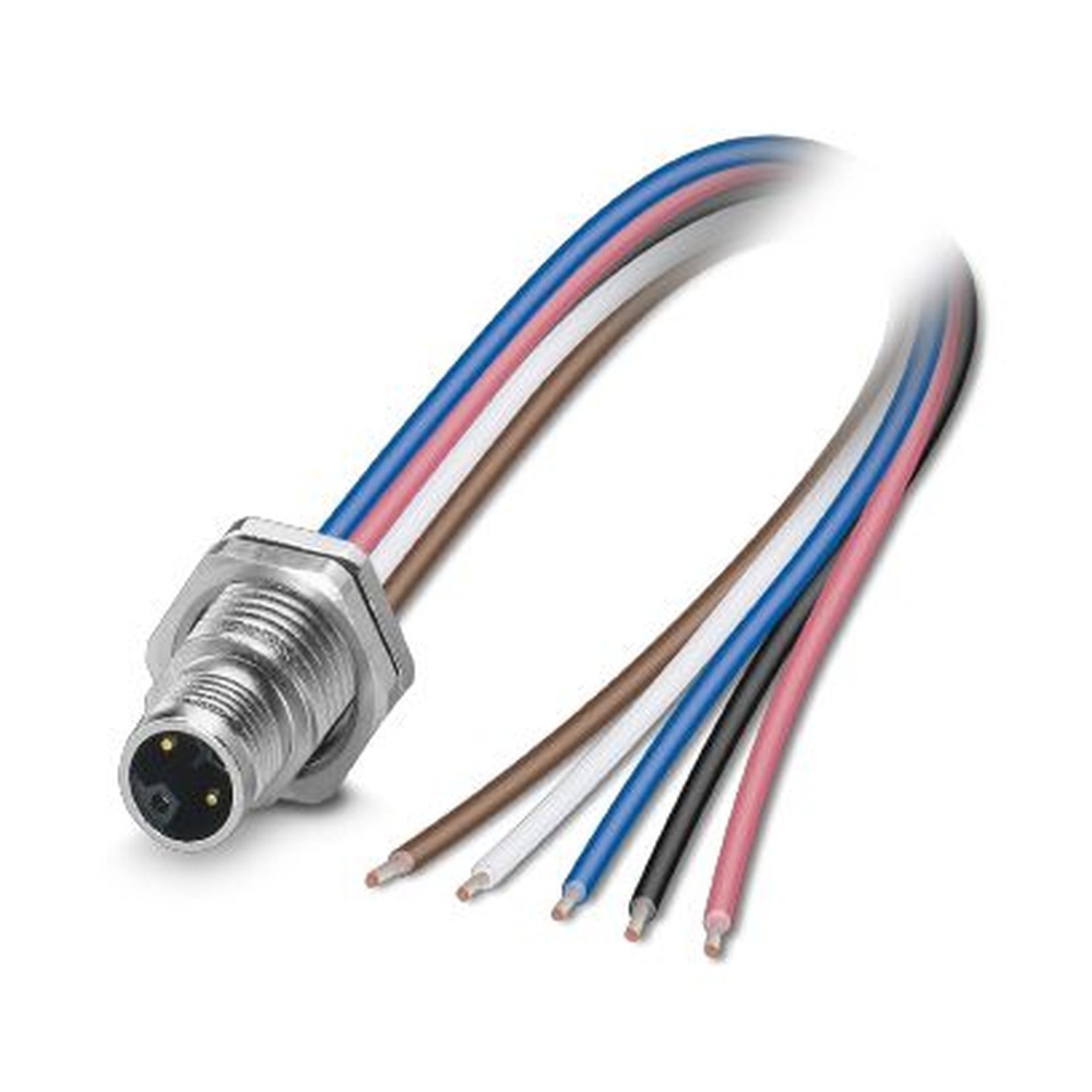 Phoenix Contact Gerätesteckverbinder Hinterwand 1239084 Typ SACC-DSI-M12MSL-4FE-M16XL/0,2X